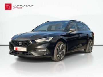Seat Leon IV Sportstourer 1.5 EcoTSI 130KM 2021 Seat Leon Sportstourer Nawigacja Apple CarPlay Android Auto Ambiente Refle