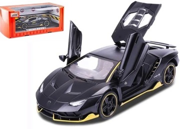 Samochód Lamborghini auto model metalowe dźwięk światła LP770 pudełko 1:32