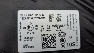 SKODA ENYAQ 5LB FULL LED SVĚTLA PŘEDNÍ