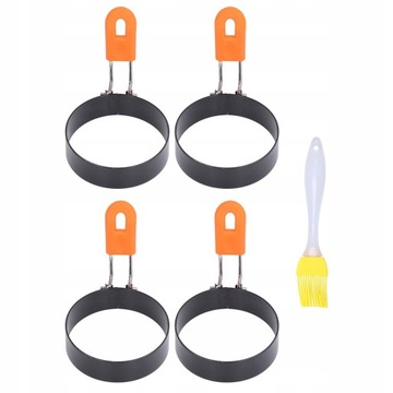 НАБОР ИЗ 4 СТАЛЬНЫХ ФОРМ ДЛЯ ЯИЧНИЦЫ