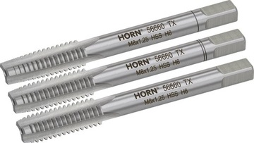 M8 HSS РЕЗЬБА M8x1,25 мм. НАБОР ИЗ 3 ШТ.