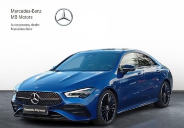 Mercedes CLA C118/X118 Coupe Facelifting 2.0 220 190KM 2024 Mercedes-Benz CLA SalonPL AMG Night LED Dynamiczny Burmester Kamera 360 Al