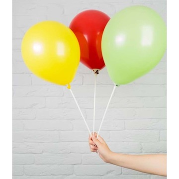 ПАЛОЧКИ ДЛЯ ВОЗДУШНЫХ ПАЛОЧЕК ДЛИННЫЕ белые КОРЗИНЫ x100