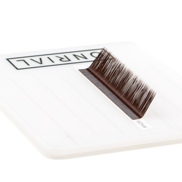 SZTUCZNE RZĘSY ONRIAL DARK CHOCOLATE/21 PASEK/L 0.10 10 mm