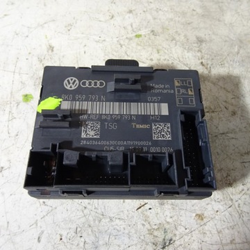 AUDI A4 B8 MODUŁ DRZWI LEWY PRZÓD 8K0959793N