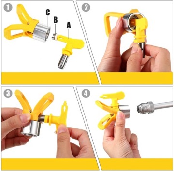 Покрасочное сопло высокого давления Модель 411 Покрасочный пистолет