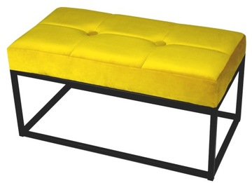 Ławka Tapicerowana Siedzisko, Puf nogi metal 120cm