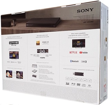 Sony UBP-X800M2 Blu-Ray DVD CD-плеер 4K Ultra HD Dolby Vision 3D Wi-Fi