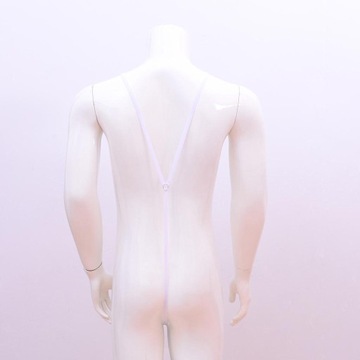 ch-Sexy Men Buckle Y Shape Harness Underwear White