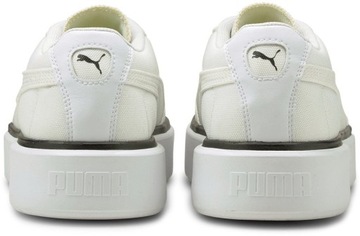 Buty damskie Puma Oslo Maja Summer r.37,5 Białe Stylowe Sneakersy Platforma