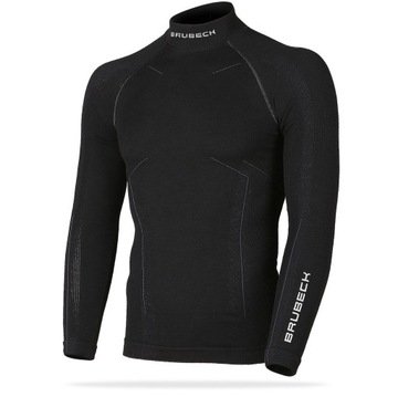 Zimowa bielizna termoaktywna bluza narciarska w góry BRUBECK 78% merino XXL