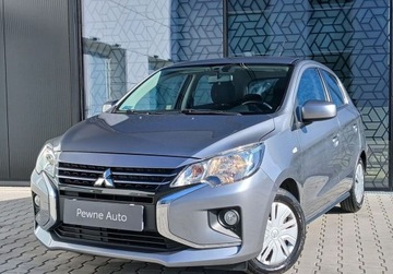 Mitsubishi Space Star Hatchback 5d Facelifting II 1.2 71KM 2021 Mitsubishi Space Star Space Star Vat Marza Salon PL ASO Czujniki Parko, zdjęcie 9