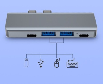 USB C HUB type C HDMI для MacBook Pro Air 13/15/16 дюймов