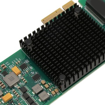 Сетевая карта PCIe 10/100/1000 Мбит/с, медный разъем RJ45