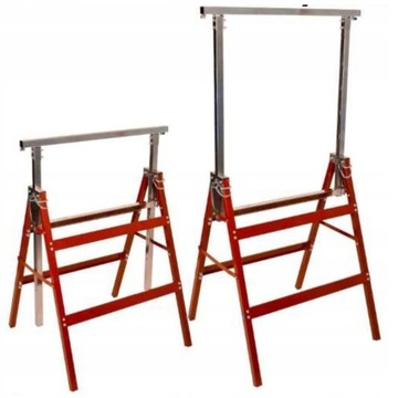 KOBYŁKA WARSZTATOWA KOZIOŁEK REGULOWANY 80-130CM ROZSUWANY STOJAK PODSTAWKA