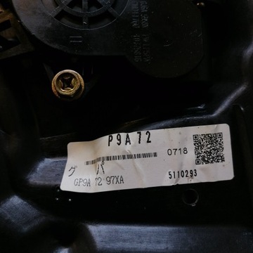 MAZDA 6 I ZVEDÁK OKNO ZADNÍ PRAVÝ GP9A7297XA