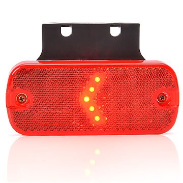 Lampa LED obrysowa tylna wieszak 12V 24V (902)