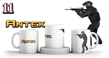 КРУЖКА CS GO COUNTER Strike + КАРТОН С БЕСПЛАТНЫМ ИМЕНЕМ