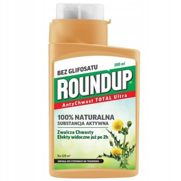 SUBSTRAL BIO ROUNDUP RANDAP 100% NATURALNY ŚRODEK NA CHWASTY BEZ GLIFOSATU