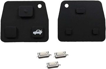 GUMKA PRZYCISKI DO KLUCZYKA PILOT TOYOTA + SWITCHE
