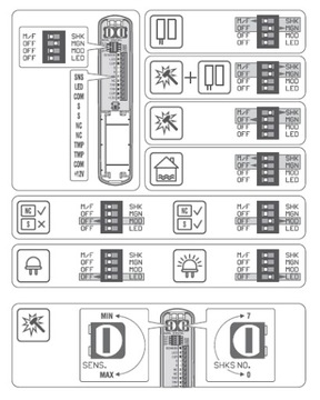 ПРОВОДНОЙ УНИВЕРСАЛЬНЫЙ ДЕТЕКТОР XD-2 SATEL