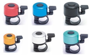 DZWONEK ROWEROWY METALOWY GŁOŚNY MIX KOLORÓW