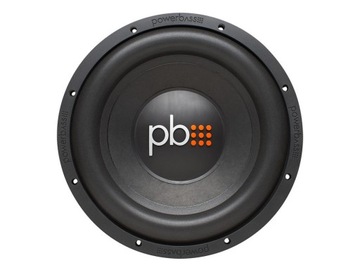POWERBASS S12 PRESSURE BASS BOX 30см + CRUNCH УСИЛИТЕЛЬ + КАБЕЛИ