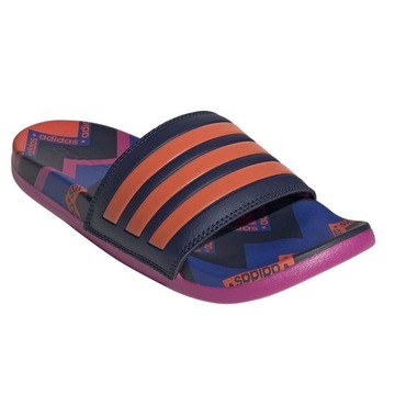 KLAPKI ADIDAS ADILETTE COMFORT SPORTOWE BASENOWE PLAŻOWE MULTIKOLOR R.42