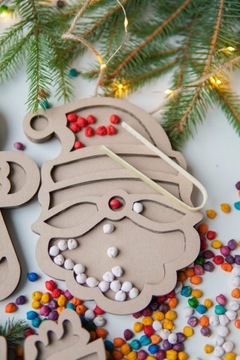 Мини-рождественские сенсорные открытки