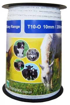 TAŚMA EASY RANGE PASTUCH DLA KONI 200 MB/10 MM