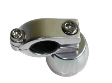 АЛЮМИНИЕВЫЕ МОТОЦИКЛОВЫЕ ЧАСЫ, ЧЕРНЫЙ ЦИФЕРБЛАТ