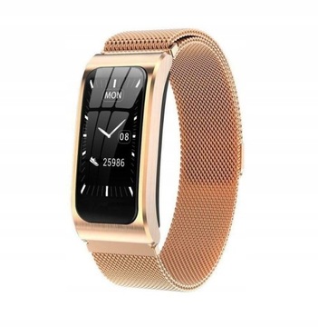 SMARTBAND DAMSKI ZEGAREK SMARTWATCH DLA KOBIETY MAGNETYCZNY NA BRANSOLECIE