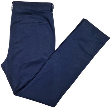 Spodnie męskie granatowe chinos H&M (1699) pas: 87 r. 32/32