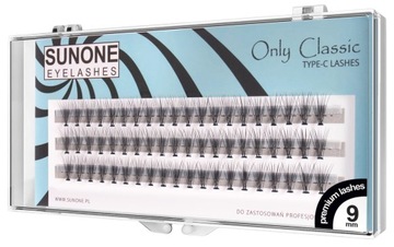 LELANI Jedwabne kępki rzęs Standard SC-2011 9 mm