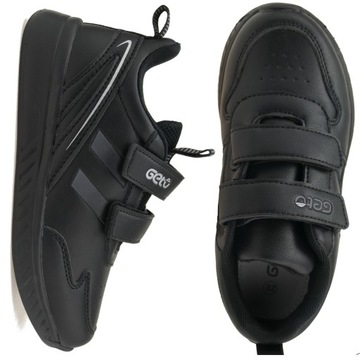 ADIDASY CHŁOPIĘCE BUTY DZIECIĘCE SPORTOWE TRAMPKI CZARNE R. 35