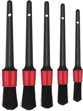 PĘDZLE PĘDZELKI DETAILINGOWE DO CZYSZCZENIA ZESTAW