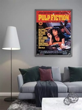 Криминальное чтиво - Ума Турман - постер 61х91,5 см