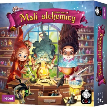 Gra planszowa MALI ALCHEMICY NOWA Rebel PL