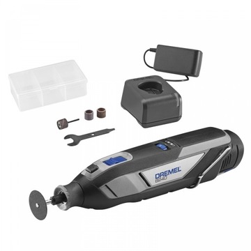 ВЫСОКОСКОРОСТНАЯ ШЛИФОВАЛЬНАЯ МАШИНА 12 В DREMEL 8240 + 5 АКСЕССУАРОВ 1x2,0 Ач