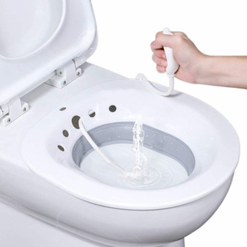 MISKA DO PODMYWANIA NAKŁADKA BIDET DO TOALETY SANITARNY NASIADÓWEK NA SEDES