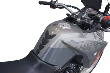 Malaguti Dune 125 2021-23 КОМПЛЕКТ наклеек шпона БЕЛЫЙ ЧЕРНЫЙ СЕРЫЙ.