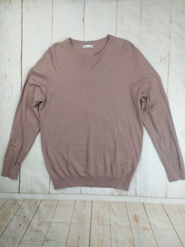 crewneck basic bluza sweter męski ZARA r. M