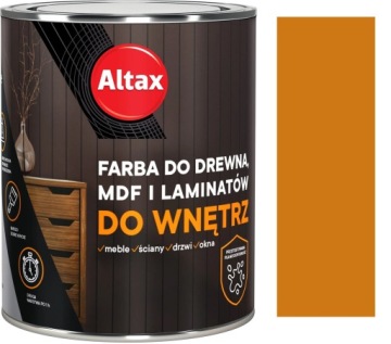 ALTAX FARBA DO MDF DREWNA LAMINAT DĄB 0.75L