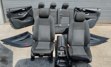 FOTELE KANAPA MERCEDES GLC X253 W253 SUV KOMPLET EU