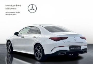 Mercedes CLA C118/X118 Coupe Facelifting 1.3 200 163KM 2024 Mercedes-Benz CLA Salon PL AMG 7G-DCT Panorama Kamera Multibeam LED BlindS, zdjęcie 2
