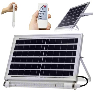 LAMPA SOLARNA LED ODDZIELNY PANEL 500W TUBA +PILOT
