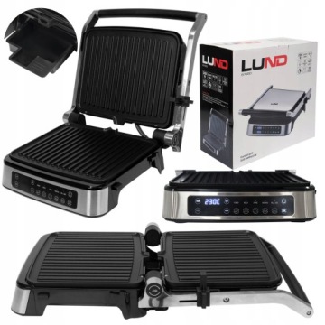 GRILL TOSTER OPIEKACZ ROZKŁADANY WYJMOWANE PŁYTY