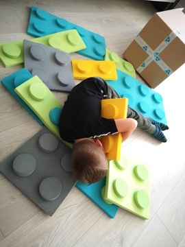 Мягкие стеновые блоки lego, акустические панели из фетра 30х45