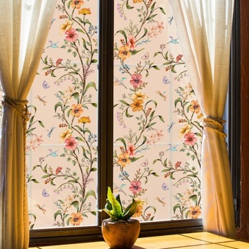 FOLIA OKIENNA DO ŁAZIENKI ELEKTROSTATYCZNA PRYWATNOŚĆ