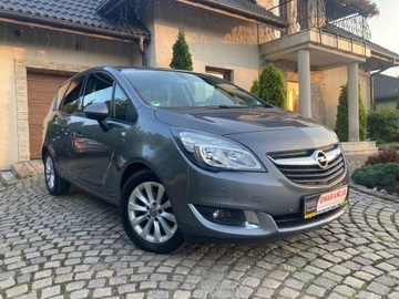 Opel Meriva II Mikrovan Facelifting 1.4 Turbo ECOTEC 120KM 2016 OPEL MERIVA 1.4T, 1 WŁAŚCICIEL, PODGRZ. KIEROWNICA, zdjęcie 8